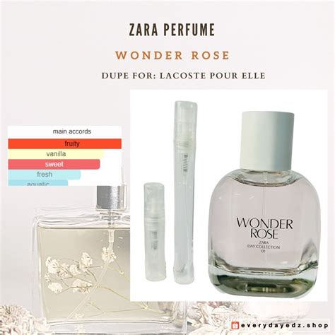 zara wonder rose perfume dupe